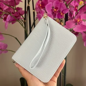 A7 portemonnee binder ijsblauw