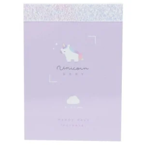 Memoblok klein Unicorn baby