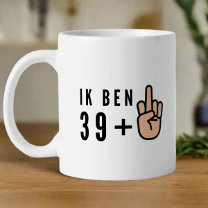 Grappige 40 jaar Mok – Het Ultieme 40e Verjaardagscadeau