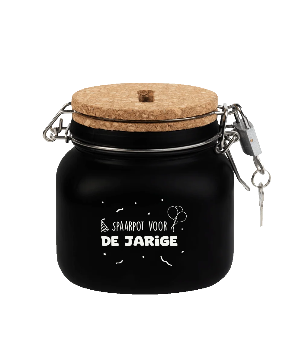 luxe spaarpot - spaarpot van de jarige - Afbeelding 2