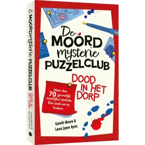 Puzzelboek De Moordmysterie Puzzelclub 1 – Moord in het Dorp