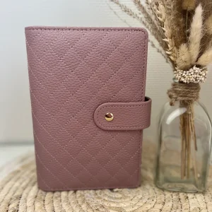 Luxe pebble binder mauve