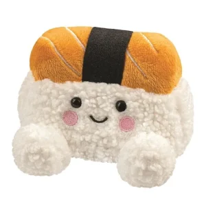 Kawaii zalm sushi knuffel | 13 cm