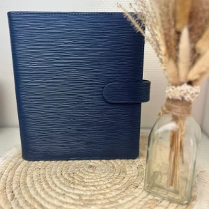 Luxe A5 binder Navy blue