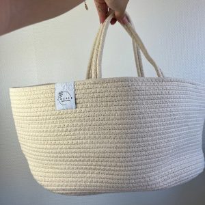 Budget basket/mand Cream