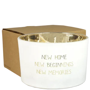 SOJAKAARS MAT - NEW HOME, NEW BEGINNINGS... - FRESH COTTON