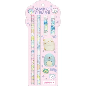 Sumikkogurashi potlodenset met accessoires | Neko en Tokage