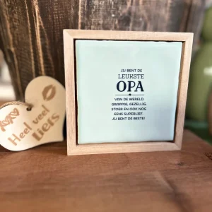Liefs in een lijstje - Opa