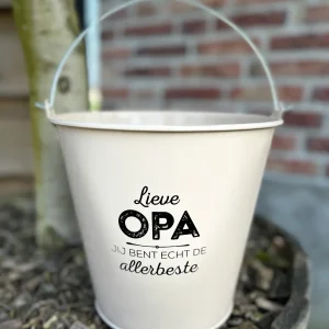 Zinken Cadeau Emmer - Opa