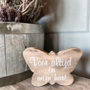 Vlinder Voor altijd in mijn hart