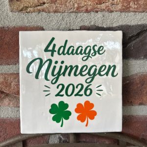 Tegeltje 4daagse Nijmegen