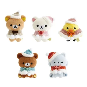 Rilakkuma Honey Forest Christmas tenori plush - kies je favoriet