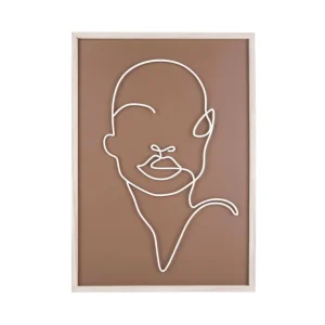 Muurkunst Line Drawing Large